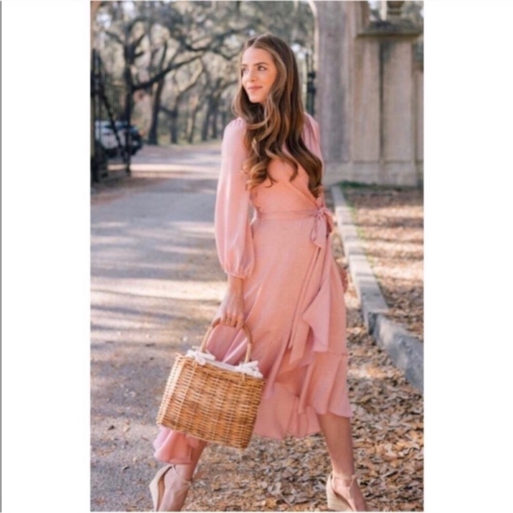 Gal Meets Glam Pink Midi Dresses